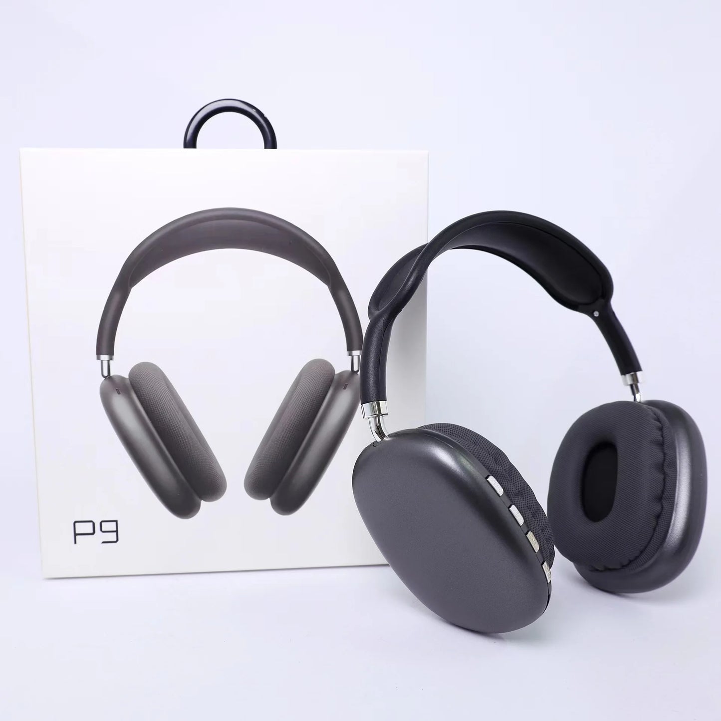 P9 Wireless Bluetooth Headphones Deep Bass,Noise Cancelling, Built-in Mic & 360° Surround Sound for Gaming, Sports & Everyday Use