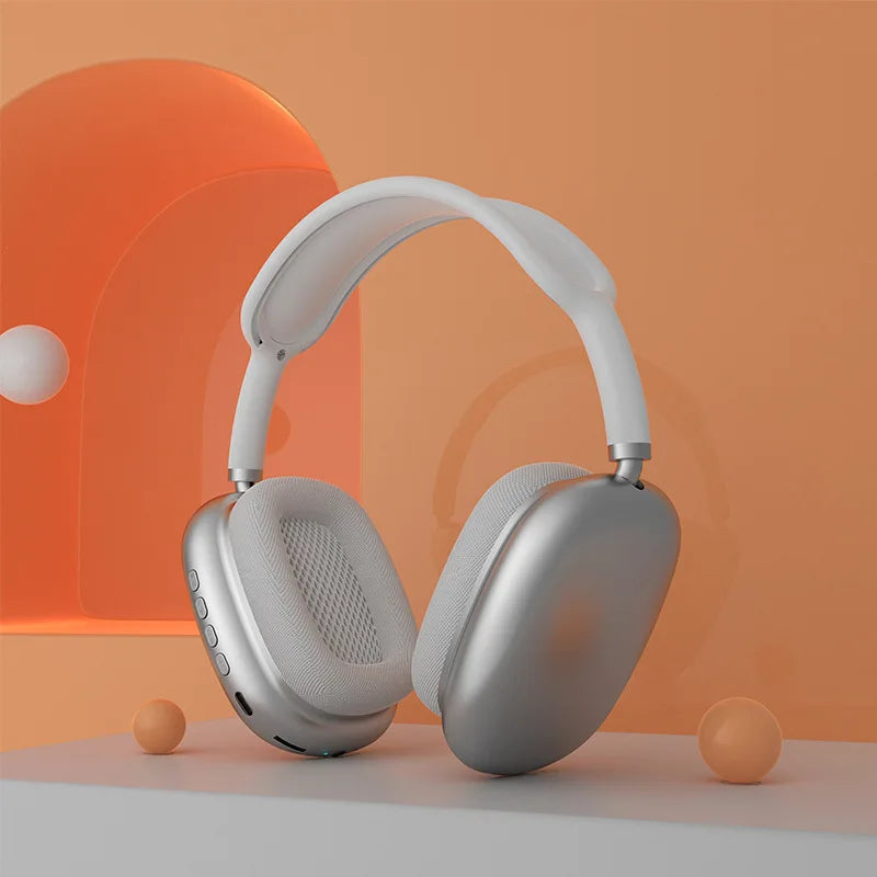 P9 Wireless Bluetooth Headphones Deep Bass,Noise Cancelling, Built-in Mic & 360° Surround Sound for Gaming, Sports & Everyday Use