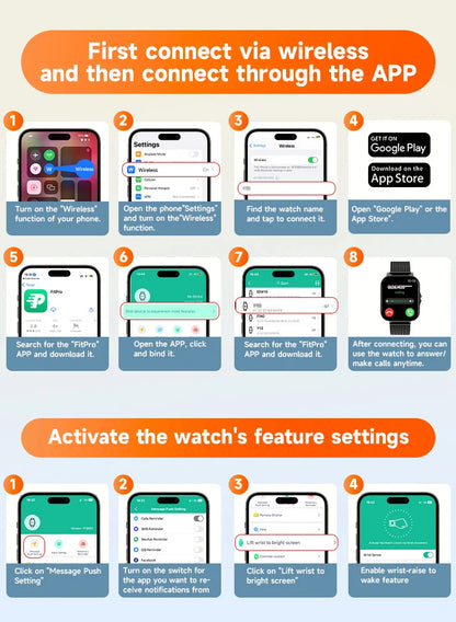 2023 Ultimate Smart Watch - Call, Track, and Slay Your Day in Style