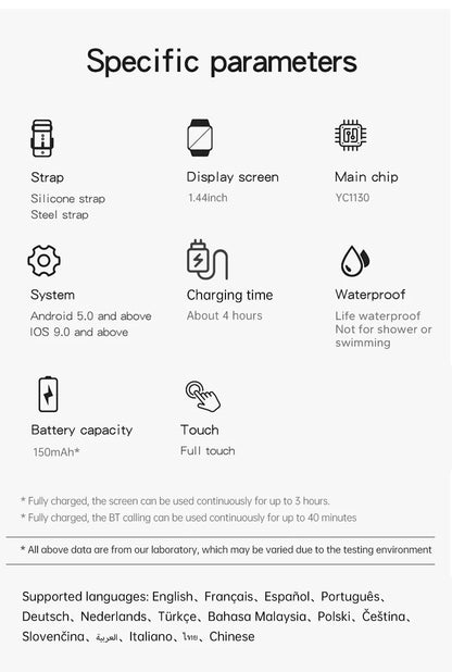 2023 Ultimate Smart Watch - Call, Track, and Slay Your Day in Style